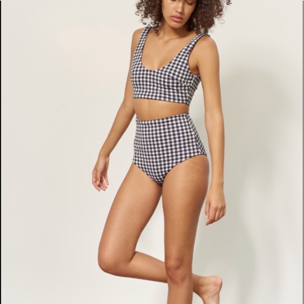 Mara Hoffman Lira Bikini Top, New without Tags